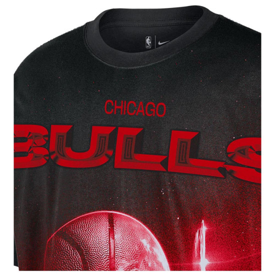 Nike Ανδρική κοντομάνικη μπλούζα Chicago Bulls Courtside NBA Boxy T-Shirt